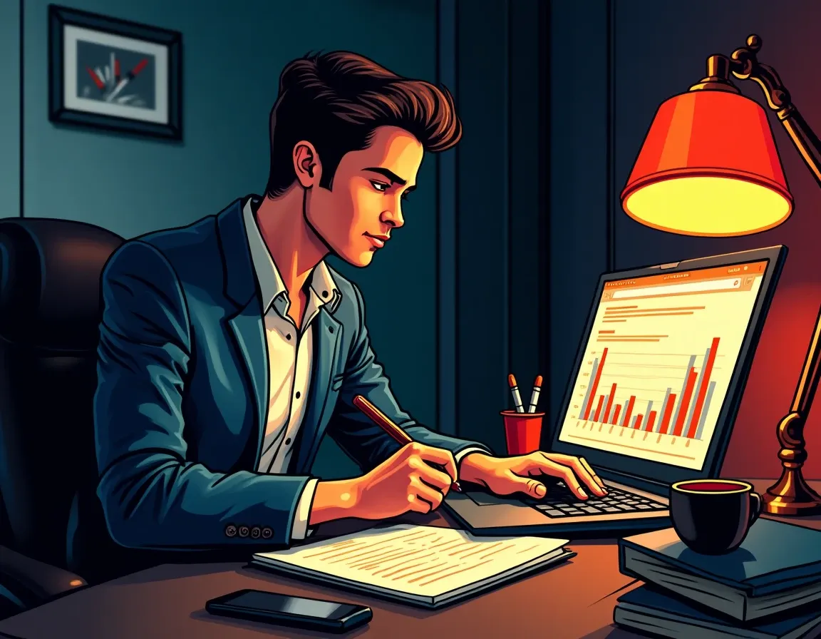 DeFi investor calculating exit priority rankings based on protocol recovery probability analysis