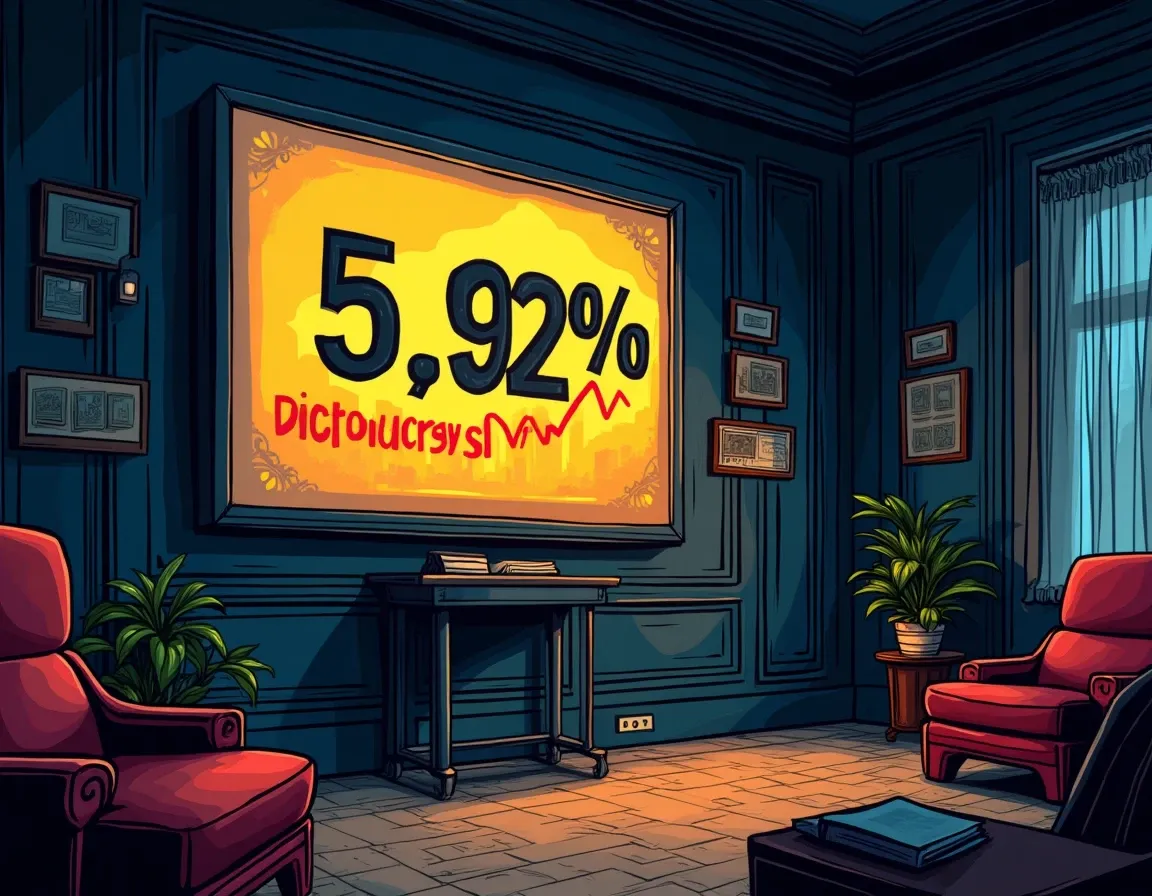 Bitcoin mining difficulty adjustment graph displaying October 16 increase of 5.92 percent
