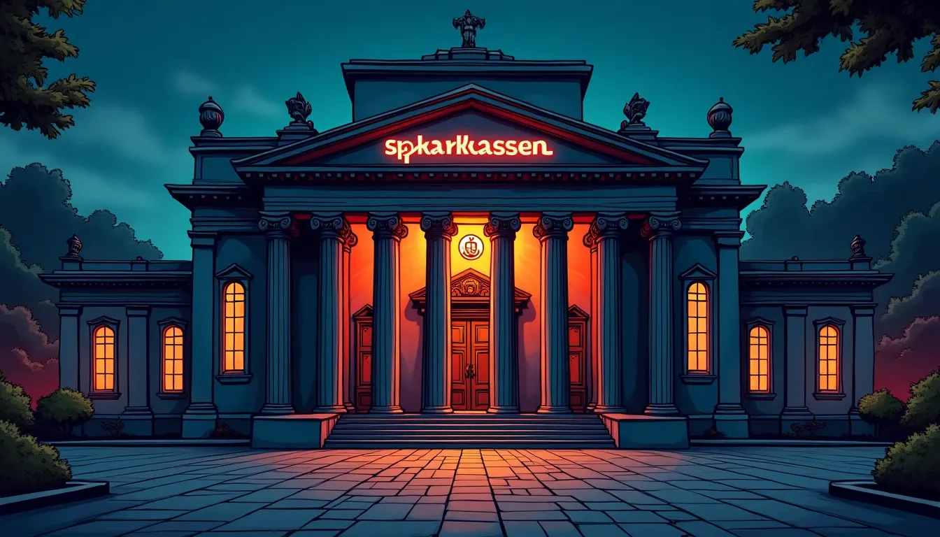 Sparkassen banking app displaying cryptocurrency trading interface with XRP selection