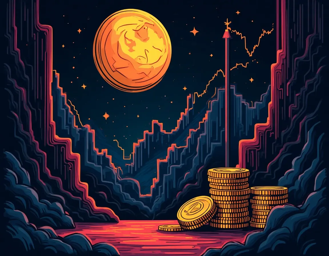 Multi-protocol yield comparison chart tracking stablecoin rate movements over seven-day period