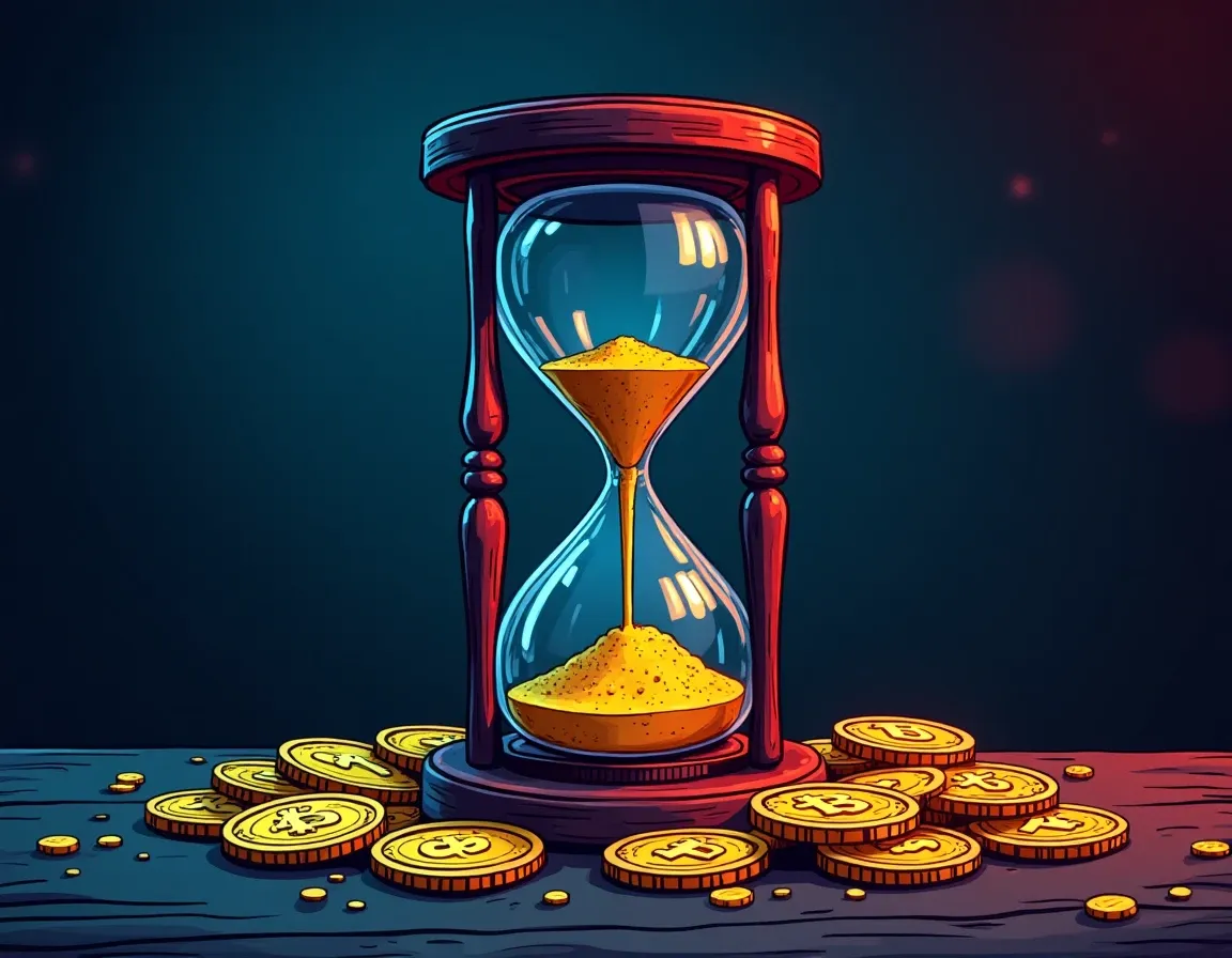 Visual representation of staking withdrawal timeframes and protocol unbonding periods across blockchains