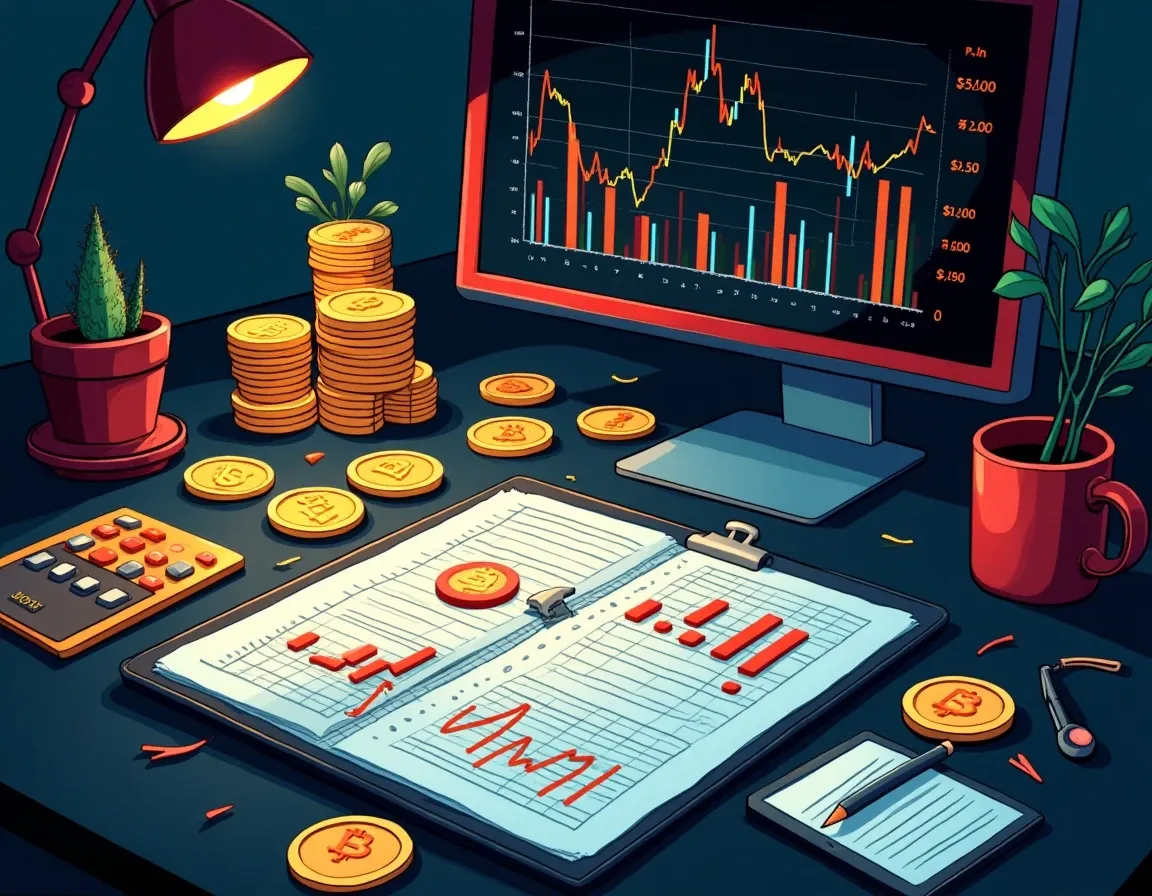 Calculator and spreadsheet showing share dilution impact on bitcoin-per-share exposure