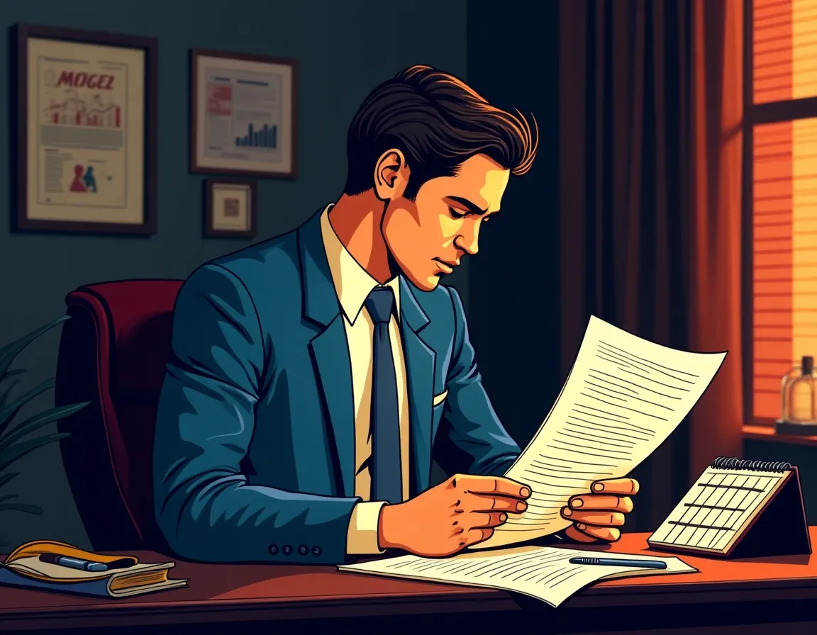 Investor analyzing token vesting terms and unlock schedules from project whitepaper