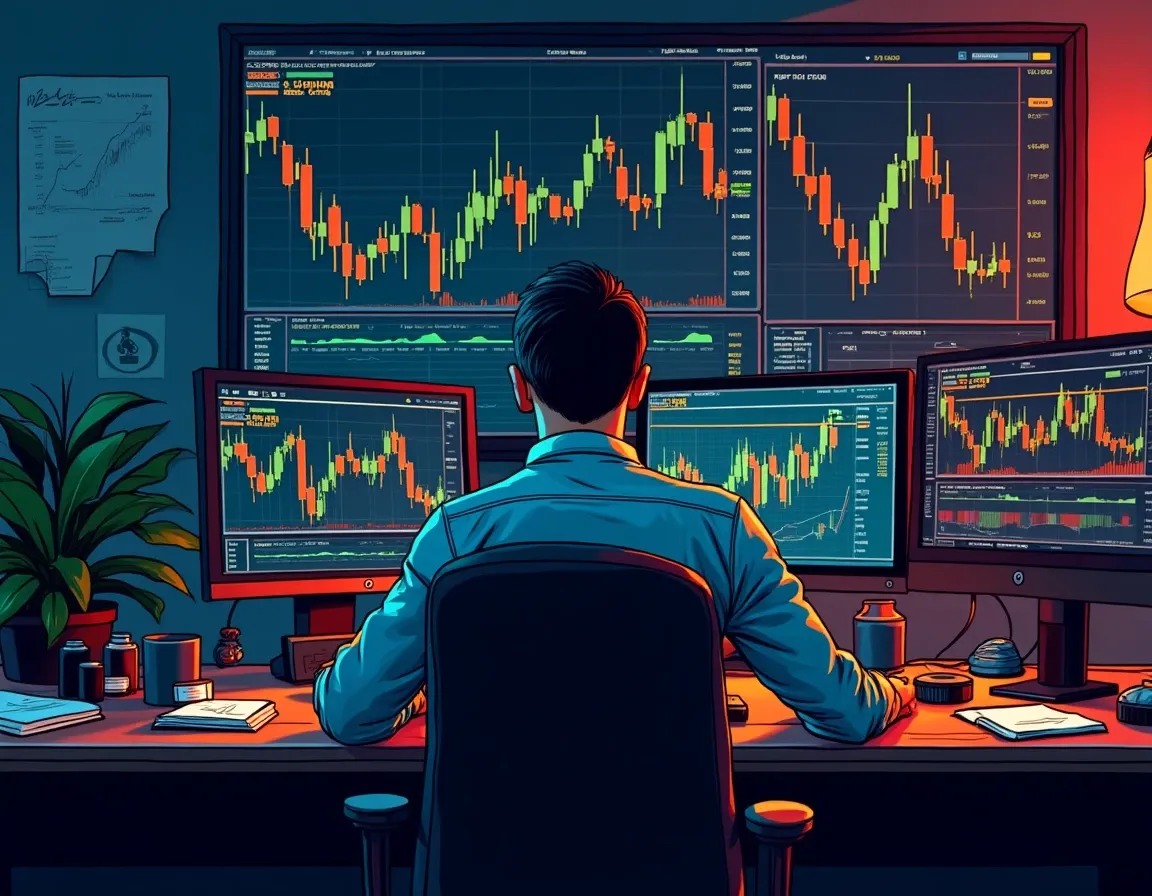 Analyst comparing token unlock volume against daily trading volume and order book depth