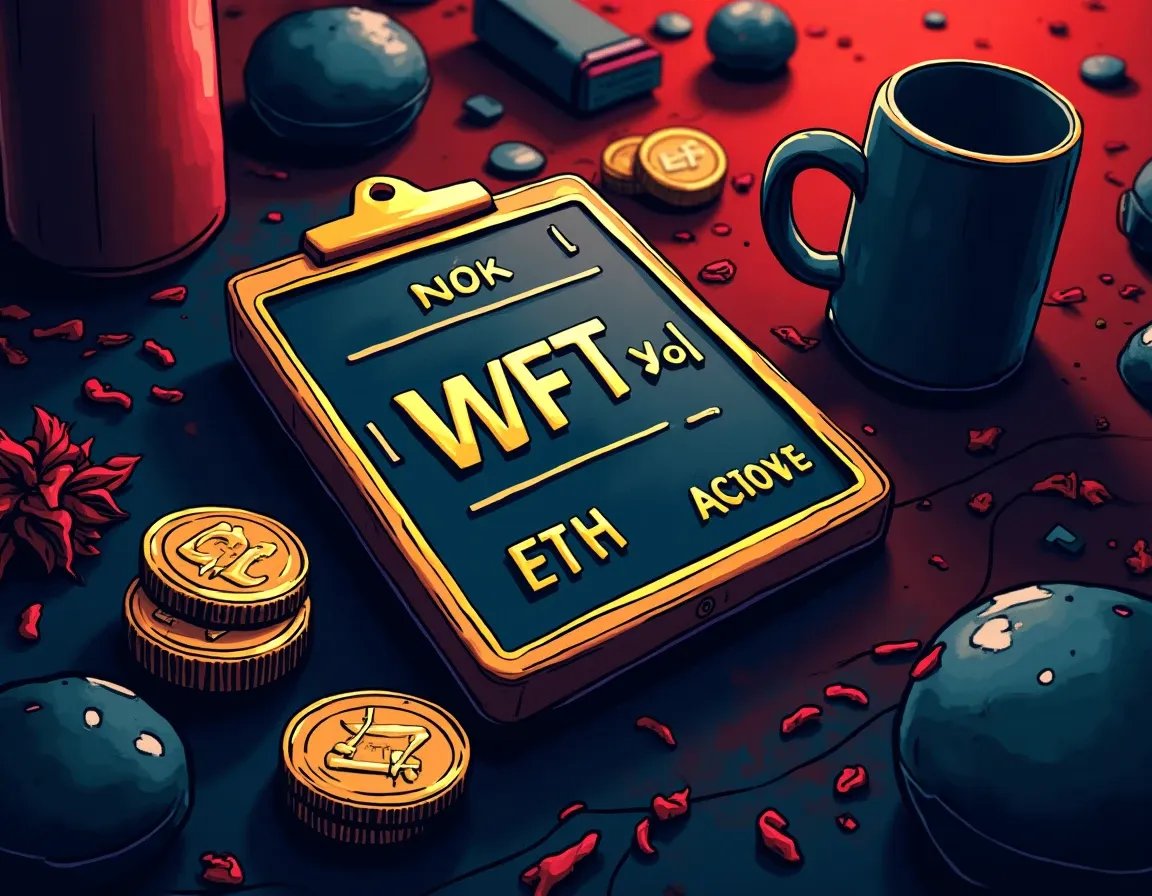 Uniswap position NFT displaying WBTC-ETH pair with active status badge