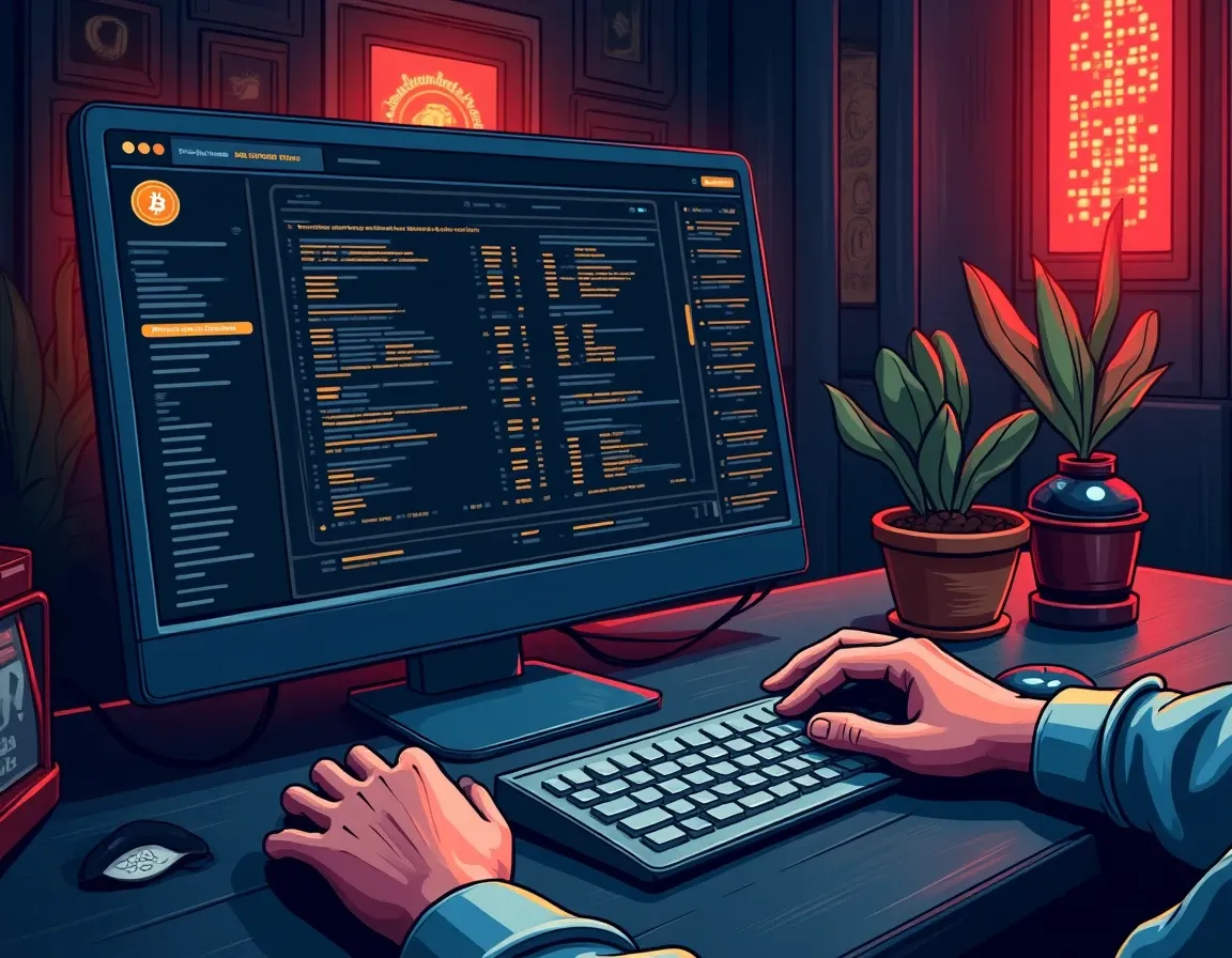 Blockchain explorer displaying smart contract verification logs and function call data