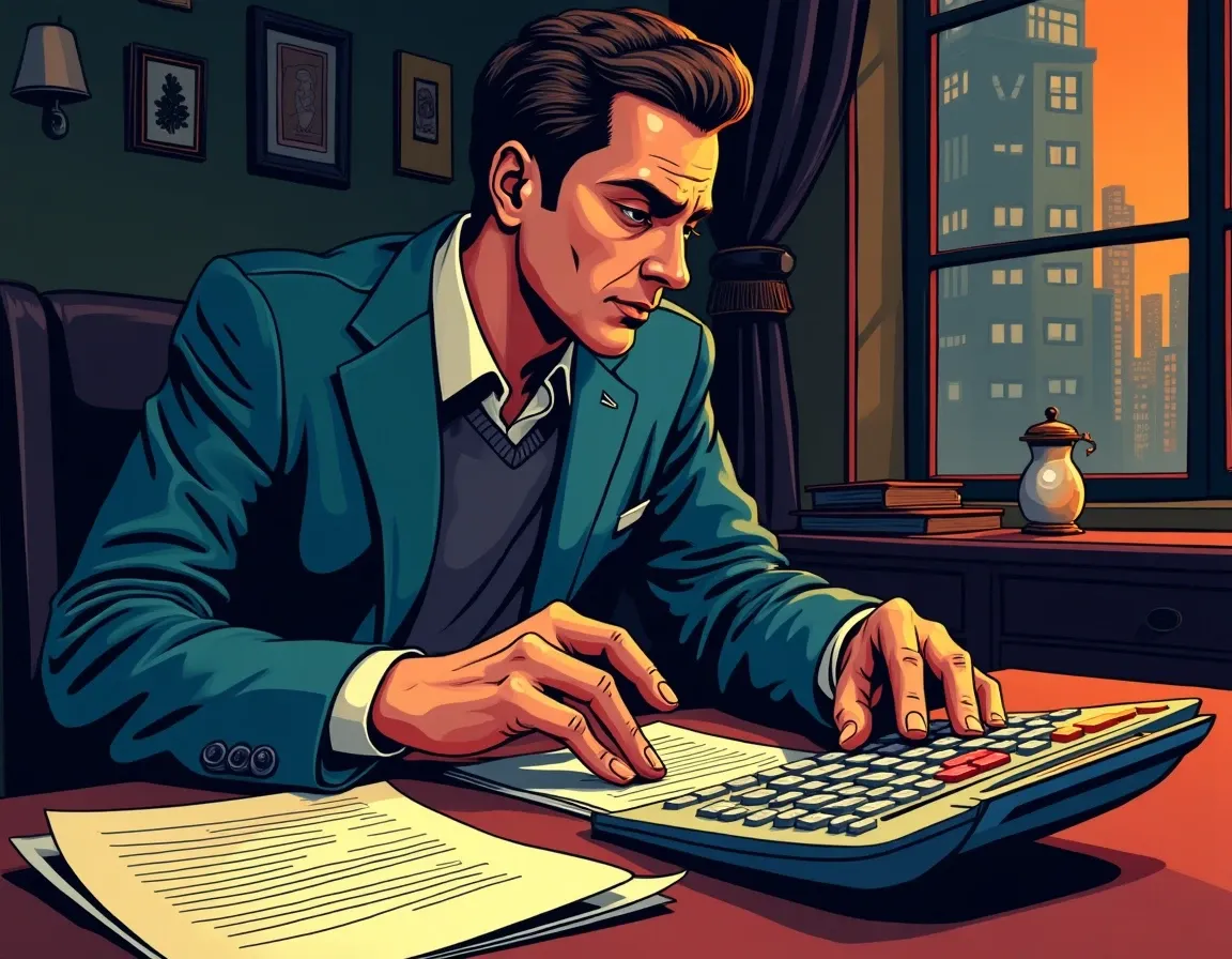 Investor calculating impermanent loss breakeven and yield opportunity cost for DeFi position