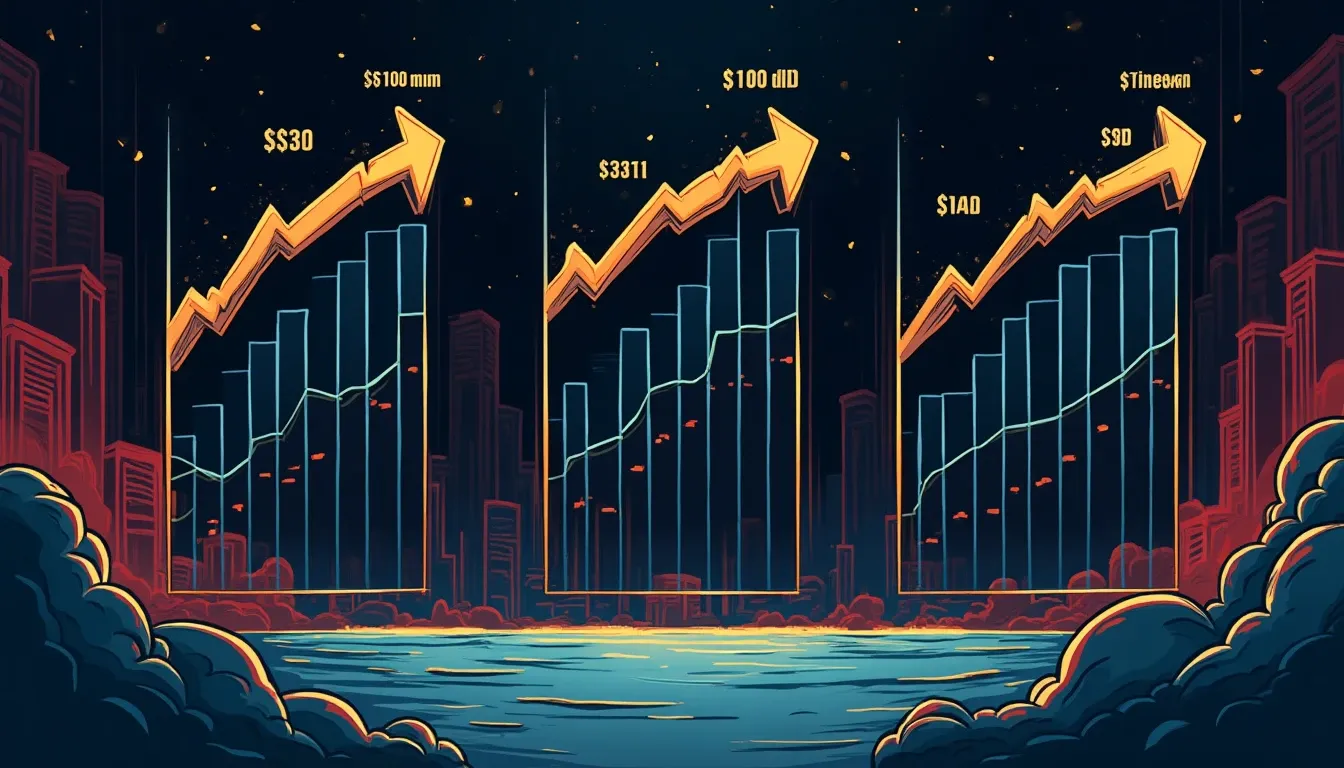 Declining USDC interest rate curves for Compound, Jupiter, and Uniswap DeFi lending protocols