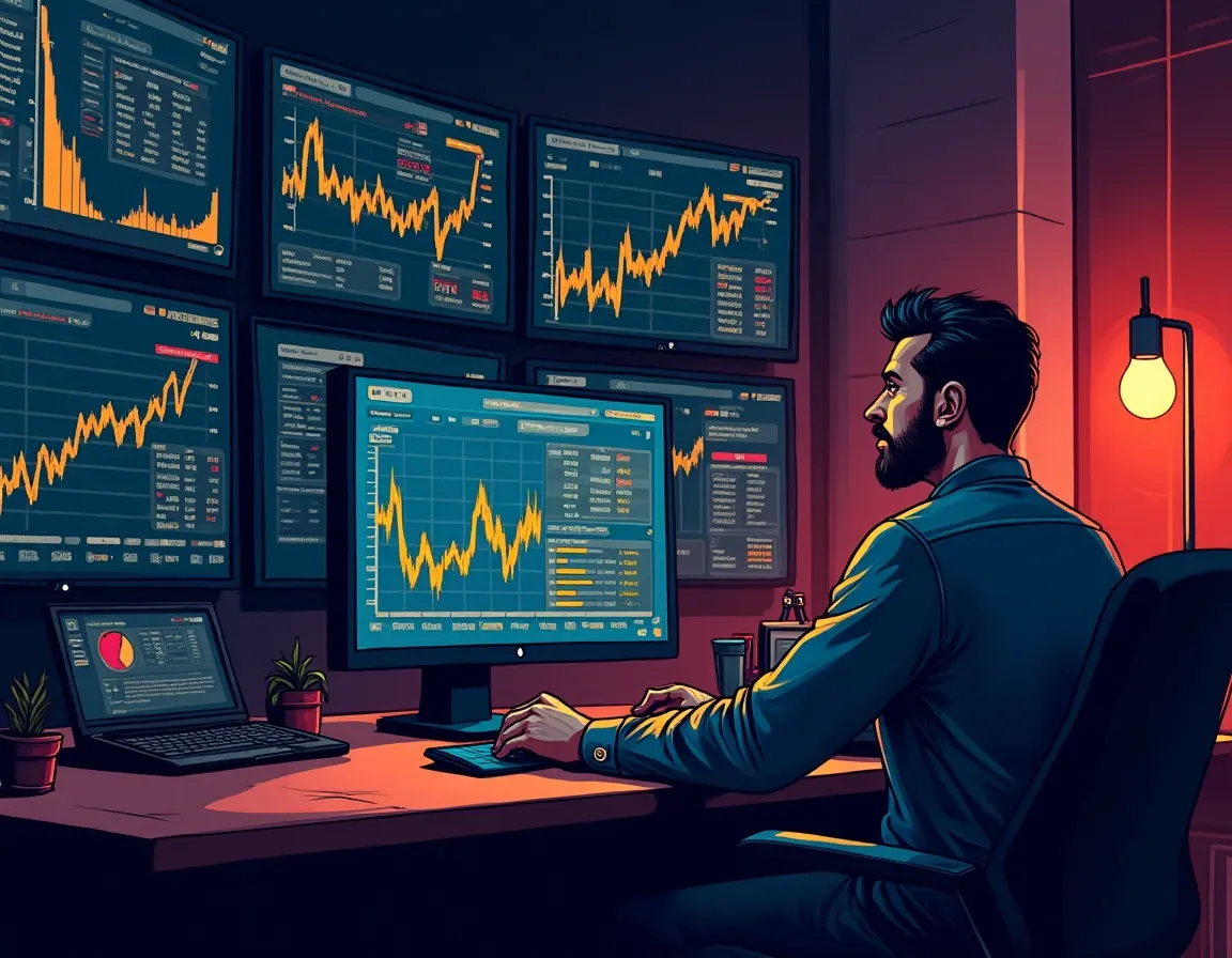 Oracle health monitoring display with price feed timestamps and market parameter verification screens