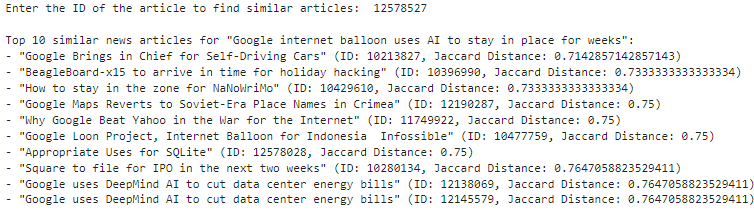 Exploring News Article Similarity with PySpark: A Step-by-Step Guide