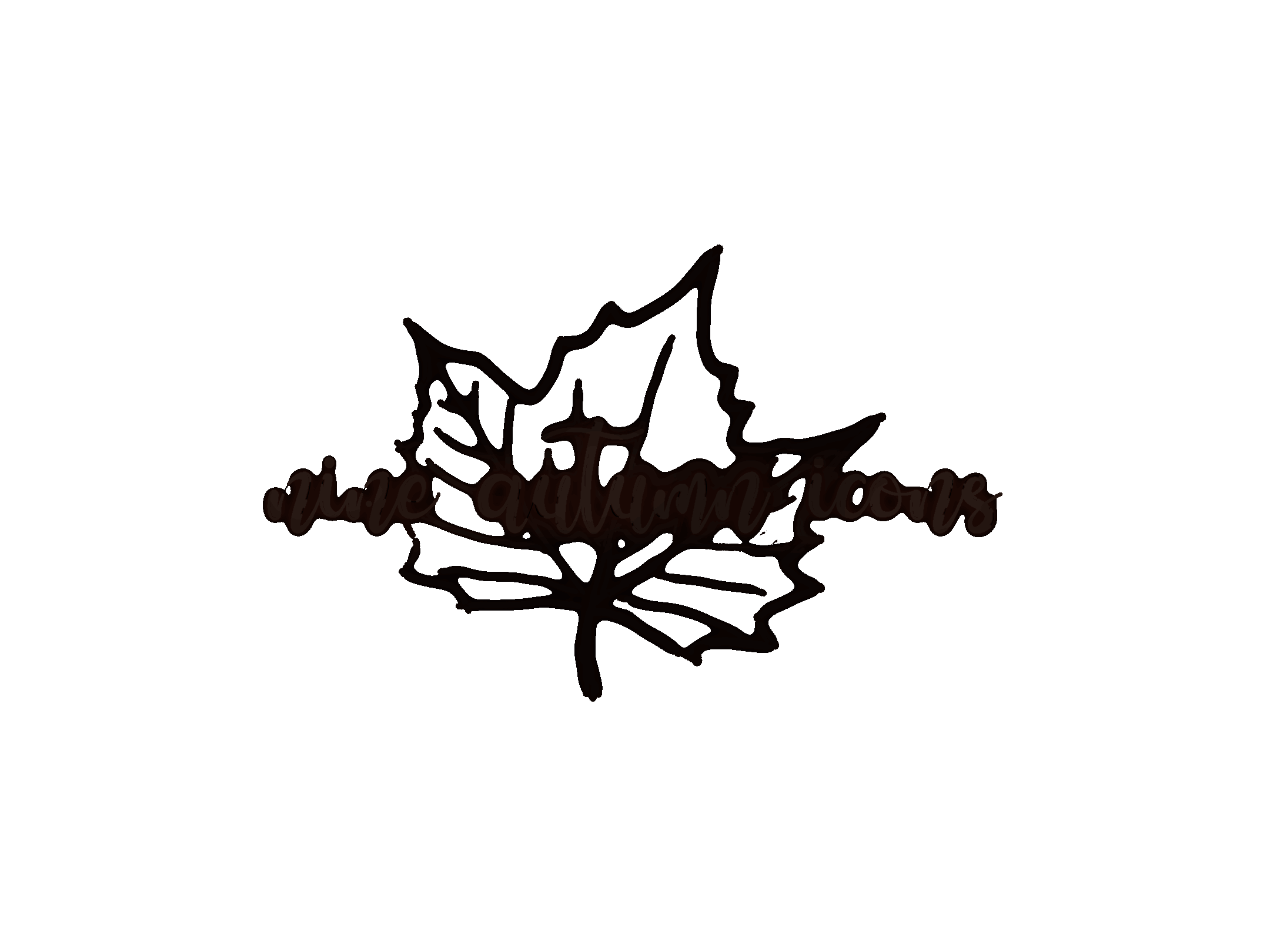 nine autumn icons