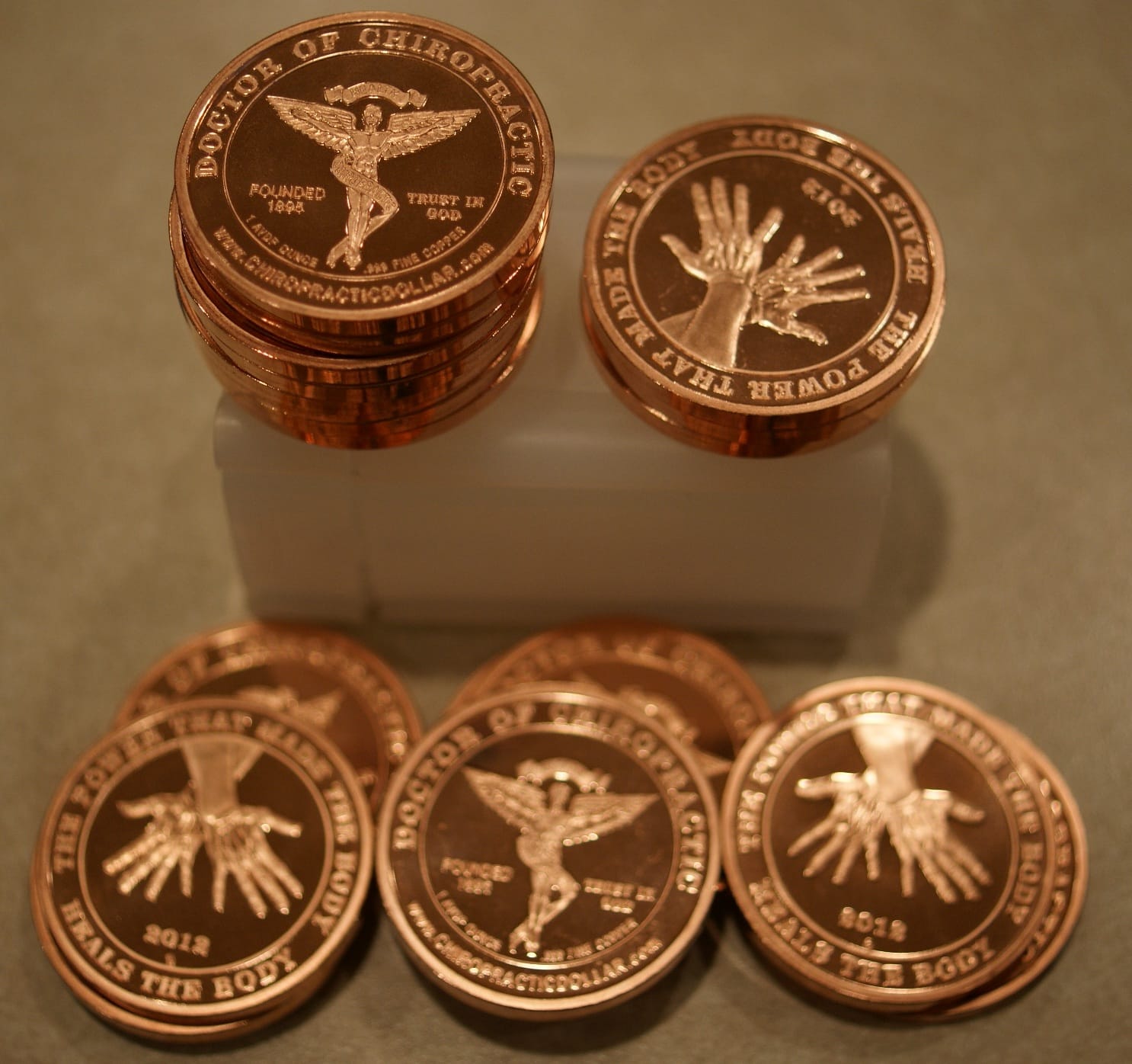 2012 Healing Hands copper roll