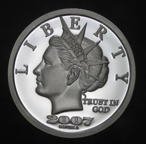 2007 Chiropractic Dollar obverse