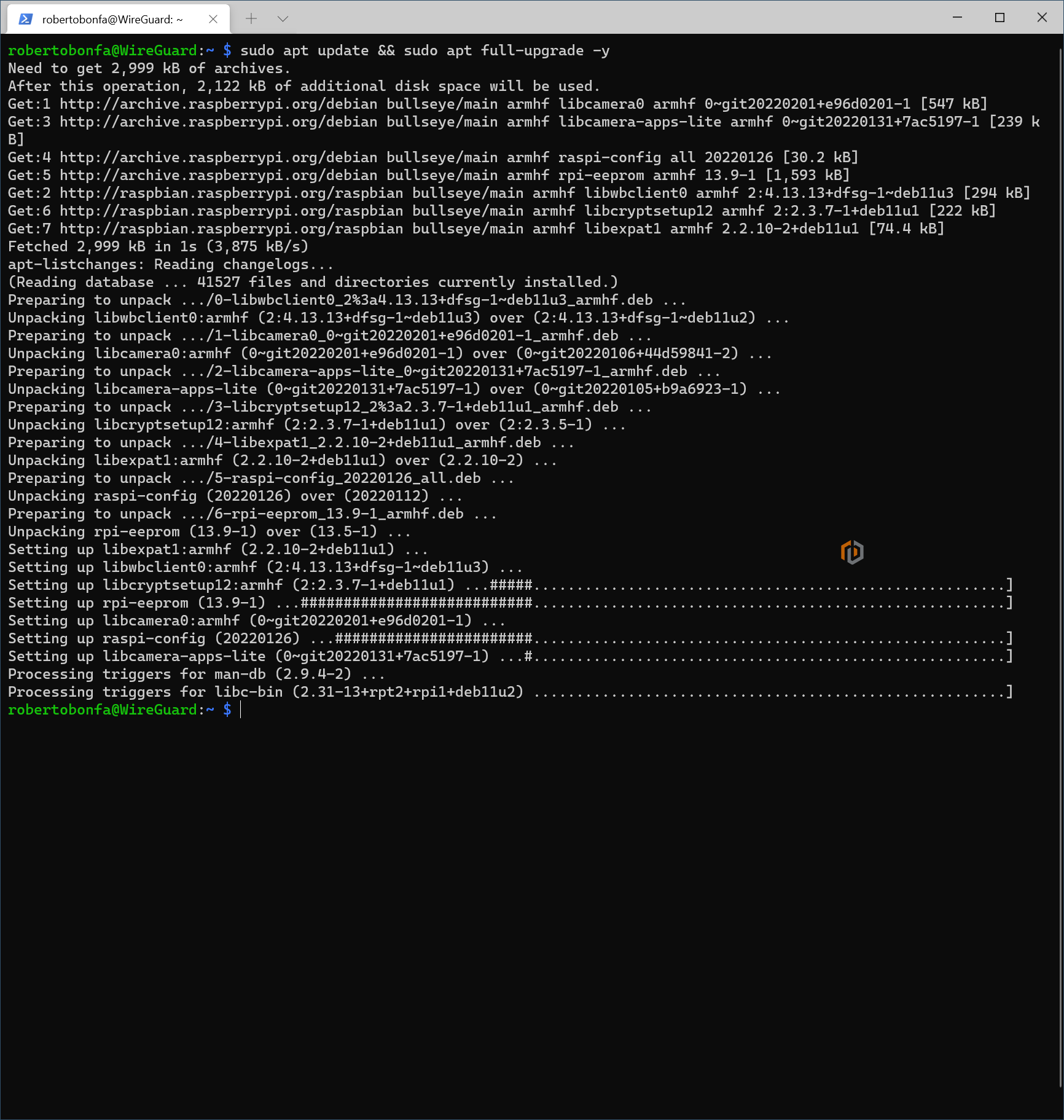 Server VPN - PiVPN - WireGuard
