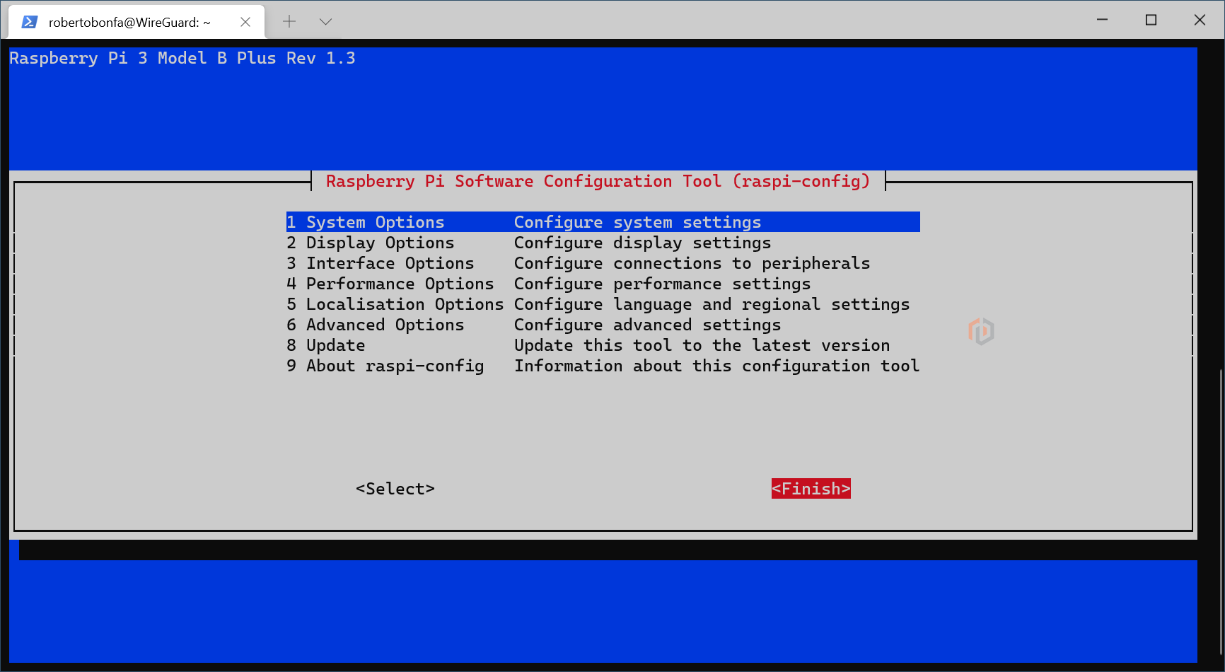 Server VPN - PiVPN - WireGuard