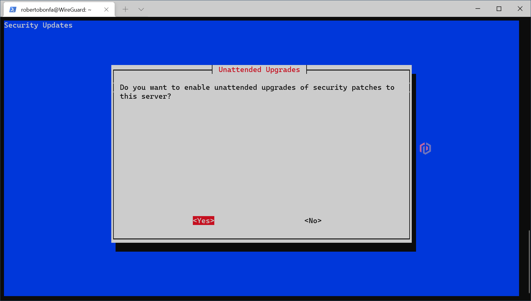 Server VPN - PiVPN - WireGuard