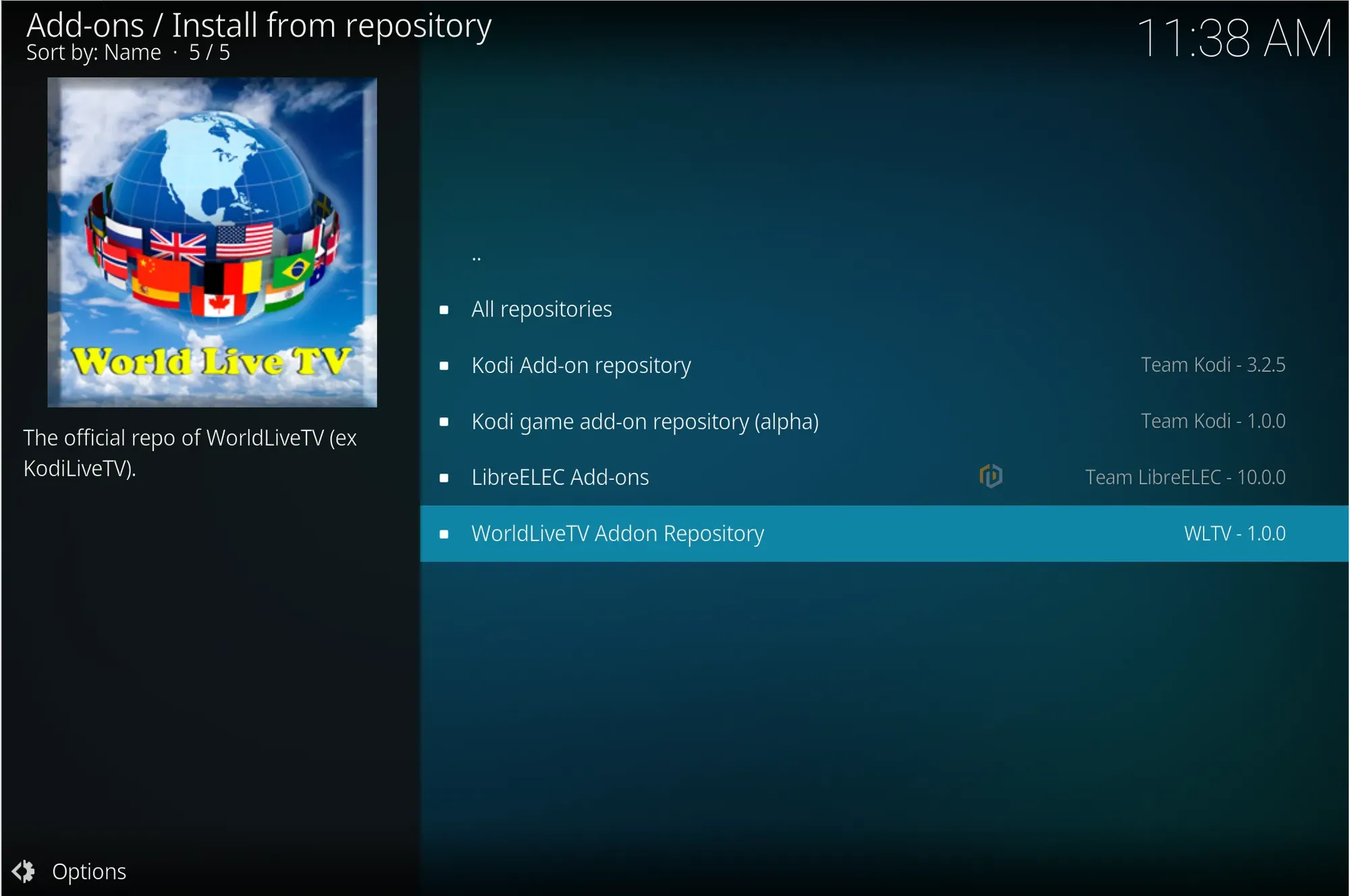 Digitale terrestre su Raspberry