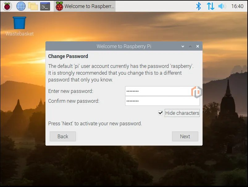 Raspberry Pi OS su VMware