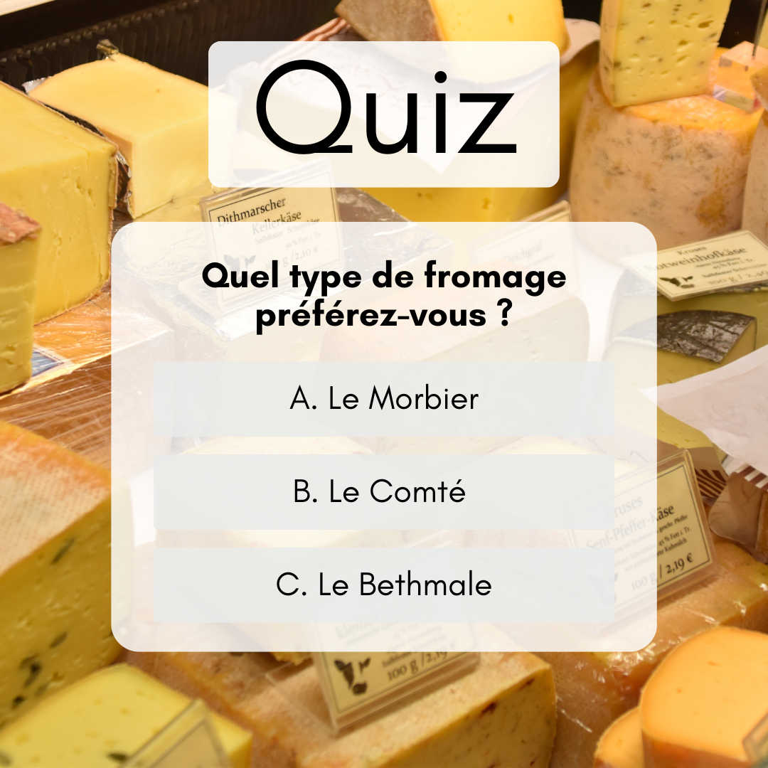 Exemple de quiz ou questionnaire et orthographe correcte du mot « quiz ».