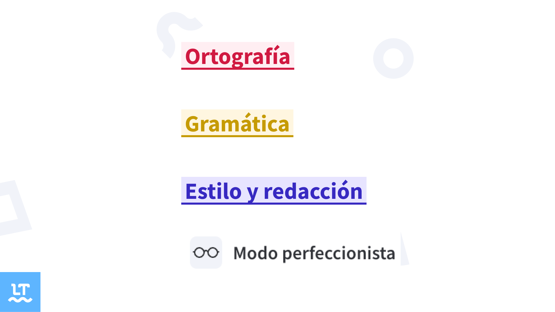 Correcciones de LanguageTool.