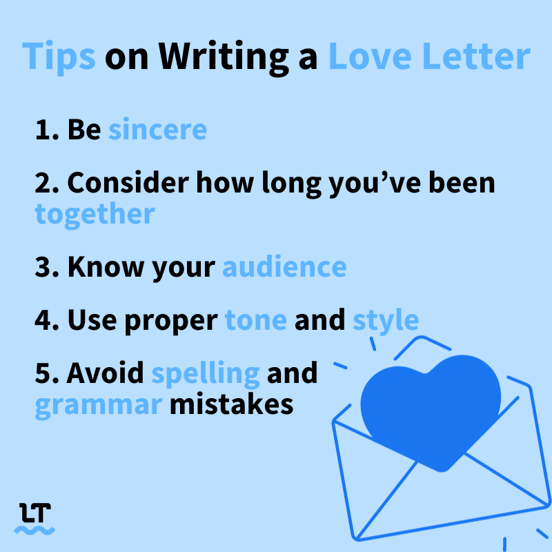 How to write a love letter