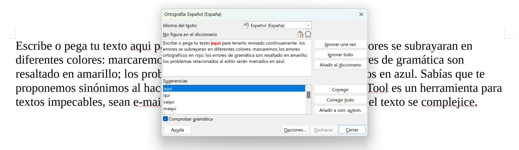 Correcciones hechas en LibreOffice y LanguageTool.