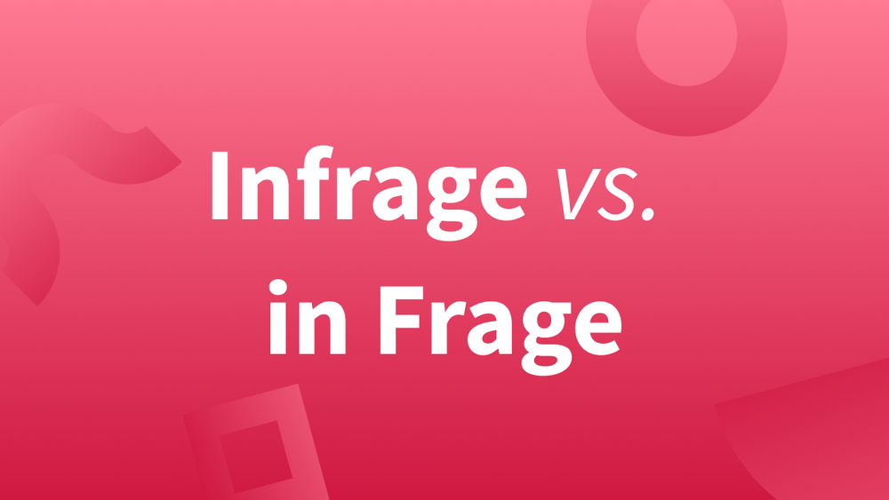 Infrage Oder In Frage Kommen languagetool.org