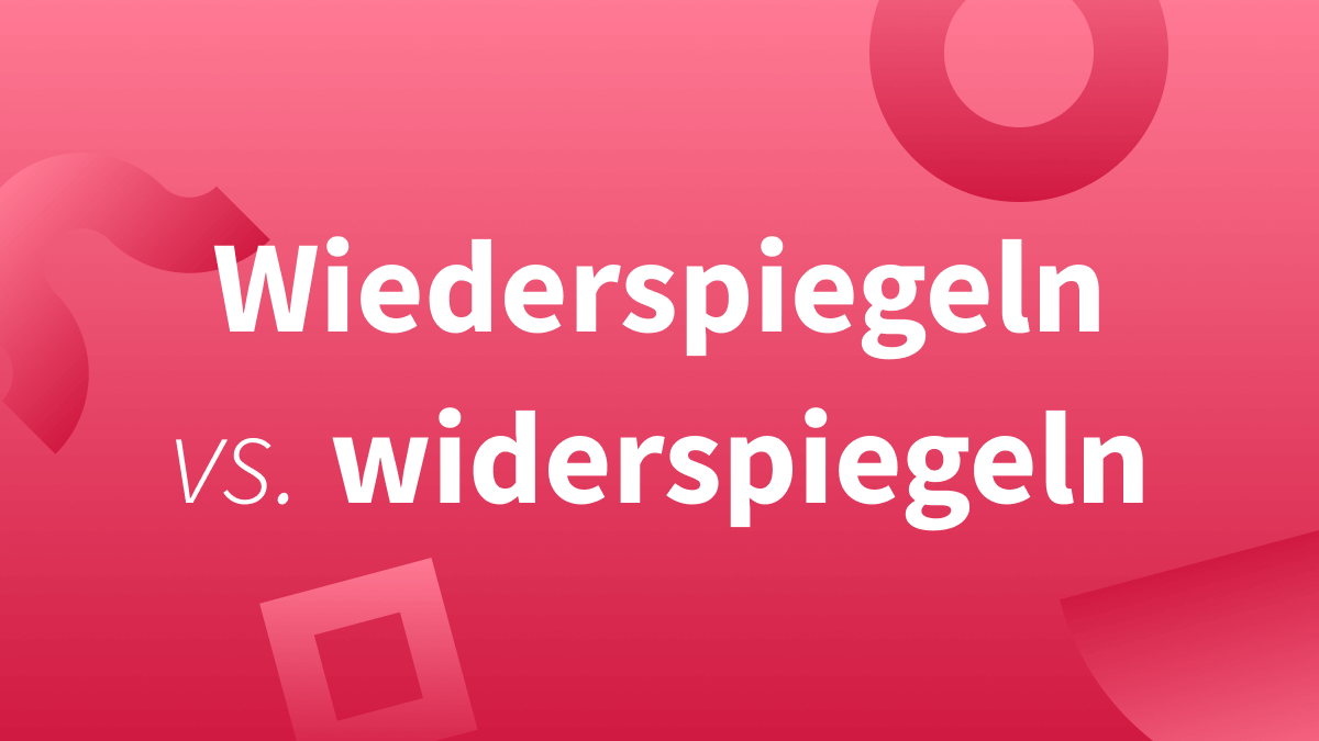Spiegelt Sich Wider Oder Wieder languagetool.org