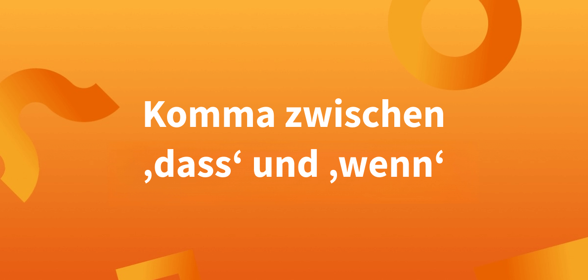 Verwendung von „das“ und „dass“