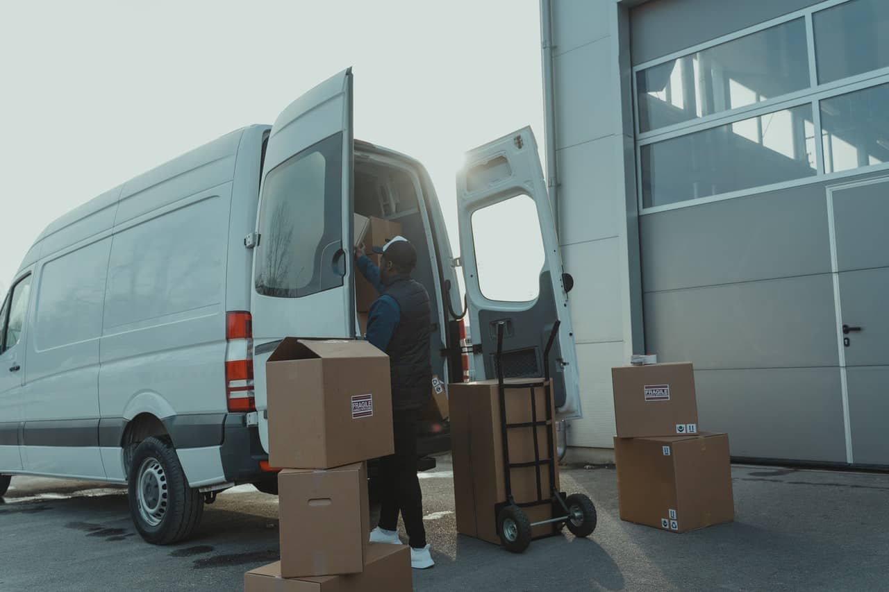 cajas con ordenes de compra