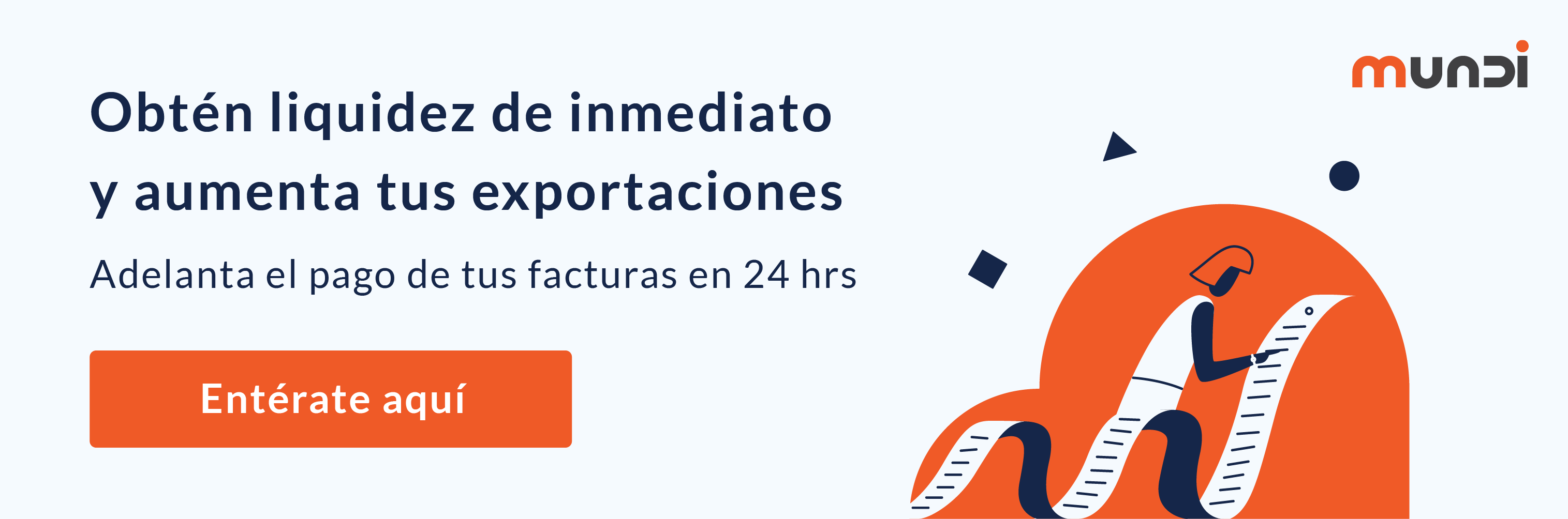 Obtén liquidez de inmediato con el adelanto de tus facturas en Mundi