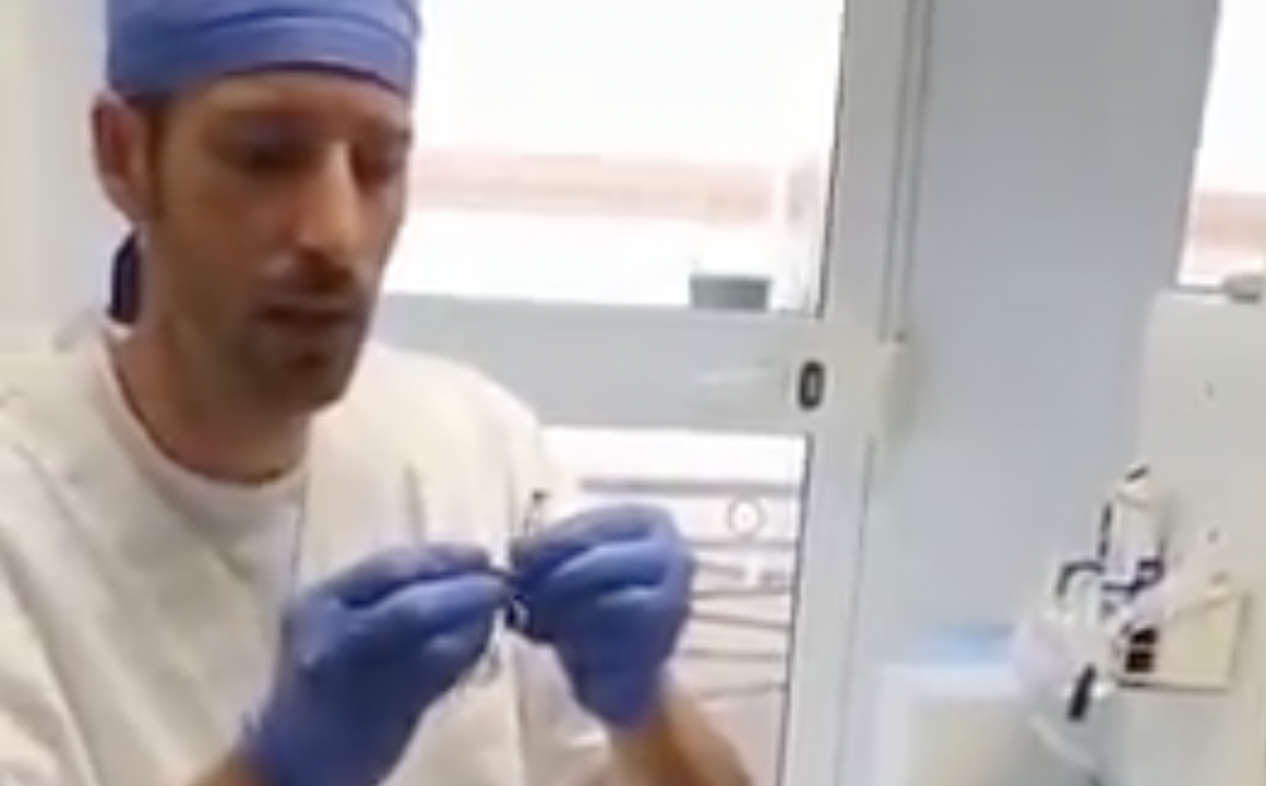 Graphene Oxide In Dental Anesthetic Syringes