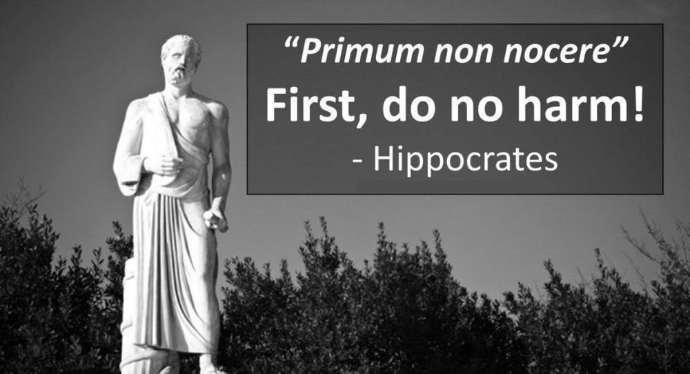 First, Do No Harm