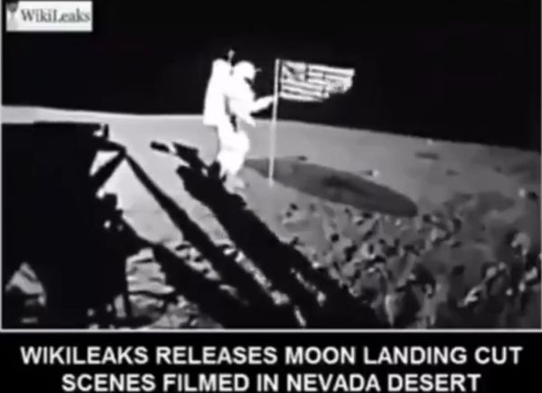 Moon Landing Cut Scenes Filmed in Nevada Desert