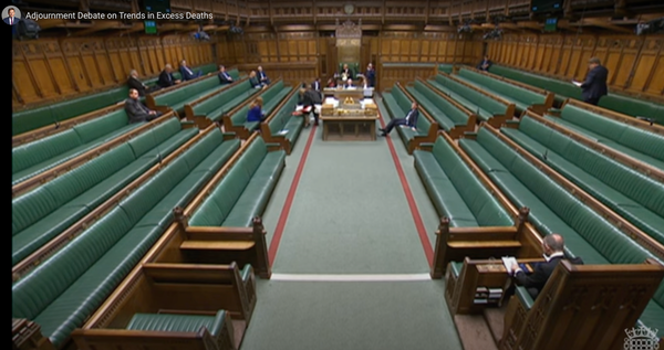 MP Andrew Bridgen Debates Excess Deaths in Parliament | 20 Out Of 650 MPs Showed Up