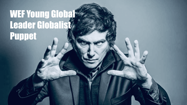 Milei WEF Young Global Leader Globalist Puppet
