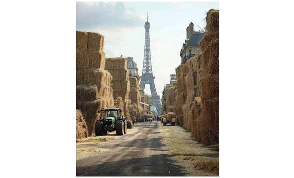 Farmer Rebellion Spreads To Paris