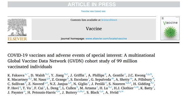 Global Study on 99 Million Vaccinated People Reveals Increases in Neurological, Blood, and Heart Conditions Associated with COVID-19 Vaccines