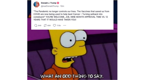 Trump, Supporter Of The Genocidal Covid Injections = Controlled Opposition