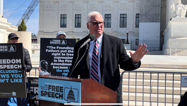 The Gateway Pundit’s Jim Hoft Delievers EPIC Speech On The Steps Of The Supreme Court: The Biden Regime And Big Tech Are Employing What They Call the ‘Cognitive Infrastructure’ To Control What We Think
