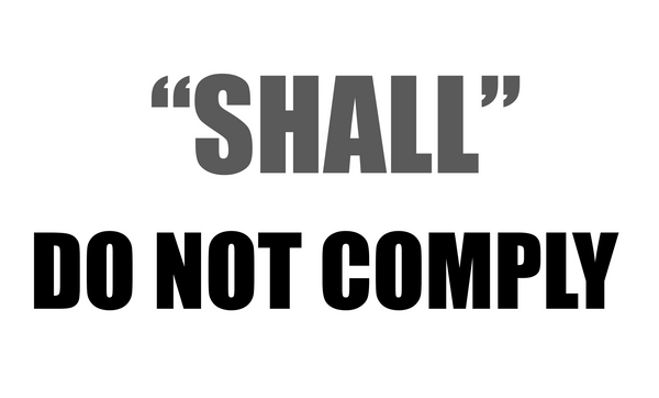 The word “shall” Used 164 Times In 26 Pages | Shall is a legally binding command; the WHO making itself the final authority; unthinkable power