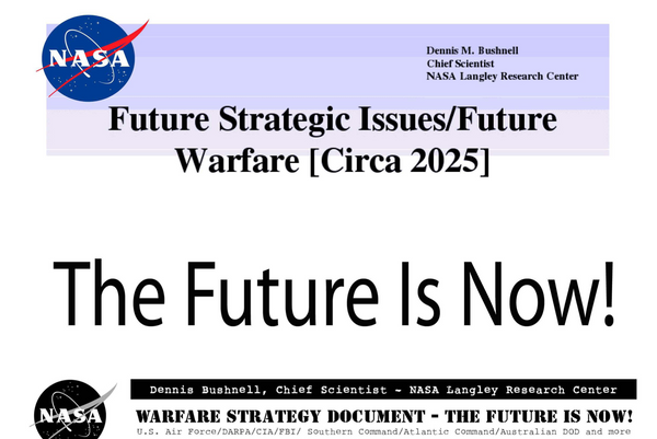 NASA Future Strategic Warfare Compared To Current Events | We In A War Of Our Military Against Us - We The People