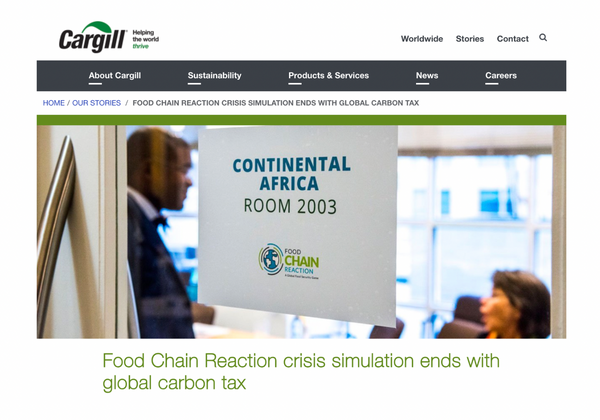 The Food Chain Reaction Game Simulation + The War on Food