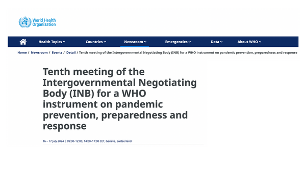 The Pandemic Treaty was NOT Defeated | Negotiations Will Resume in July 2024 | Amendments To The International Health Regulations Were Adopted | Big Pharma Won
