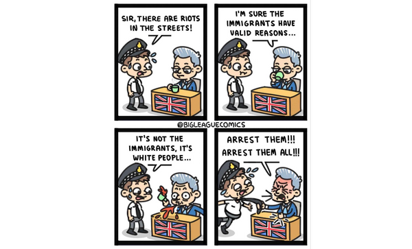 UK | Former Head Of Counter-Terrorism States Two-Tier Policing Is In Effect + Denial Is Gaslighting Lies