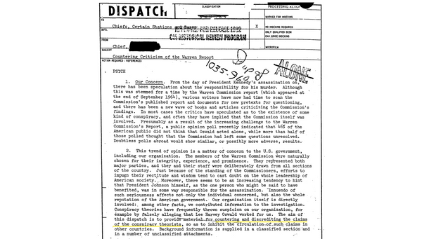 The Conspiracy “Theory” Conspiracy