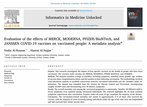 Study | 3% Of The COVID-19 mRNA Vaccinated Died Suddenly | 6.67 Millions Deaths In The US