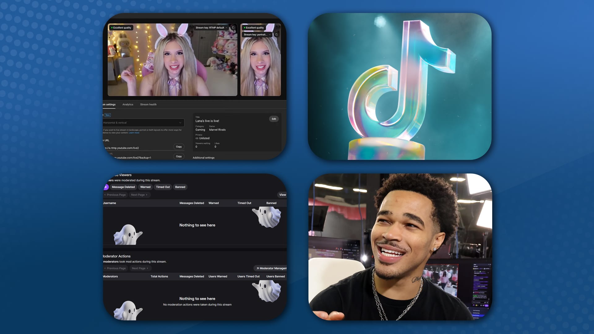 YouTube Dual Format, TikTok Awards, Moderation Analytics + PlaqueBoyMax Grammy Nom