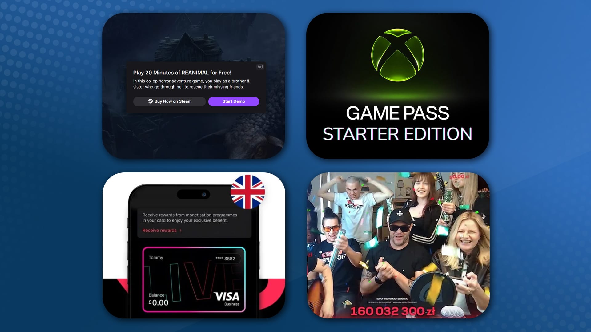 Amazon GameLift, Discord x Xbox, TikTok Visa, + Polish Creator Sets Charity Record
