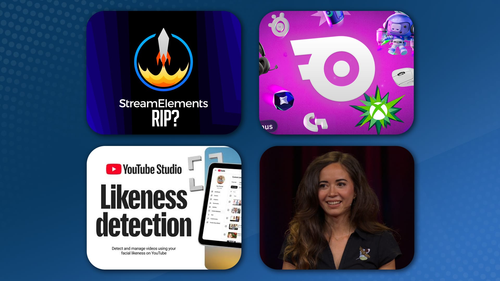 StreamElements Struggles, Discord Rewards, YouTube Expands Likeness Detection, Maya Higa's TED Talk